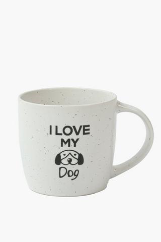 I Love My Dog Mug