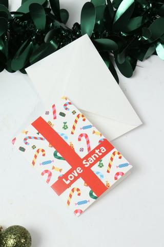 Candy Cane Gift Card Mini