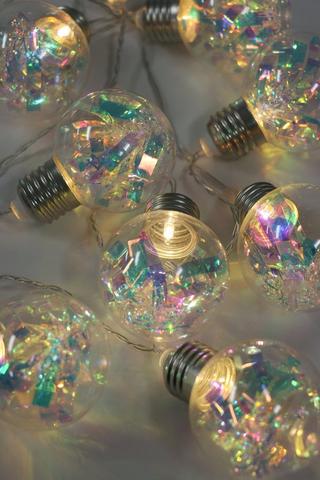 Iridescent String Lights, 163cm