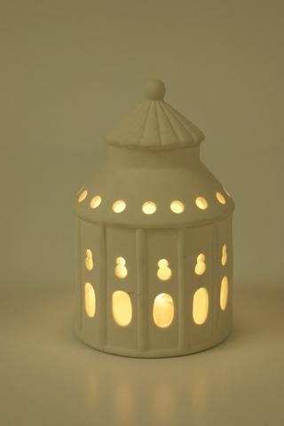 Ceramic Led Rondaval, 10x15cm