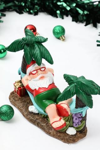 Santa Hammock Statue, 20x14cm