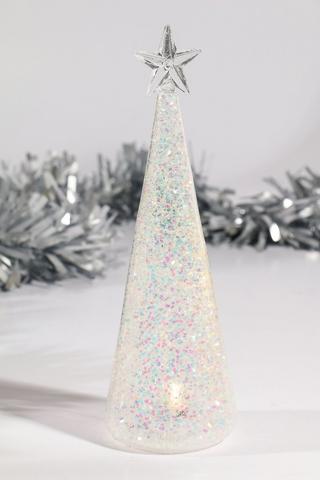 Iridescent Led Tree, 25cm