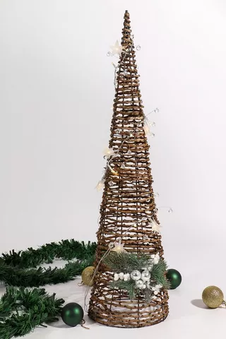 Rattan Christmas Tree