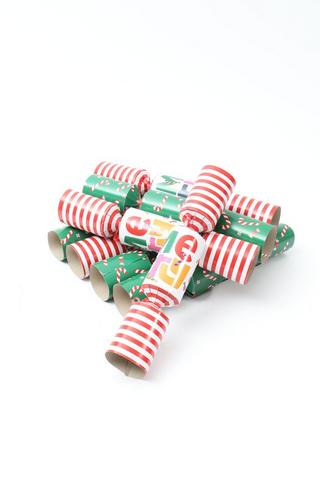 12 Pack Kids Festive Crackers