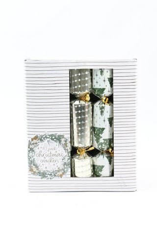 10 Pack Colab Kobie Festive Crackers