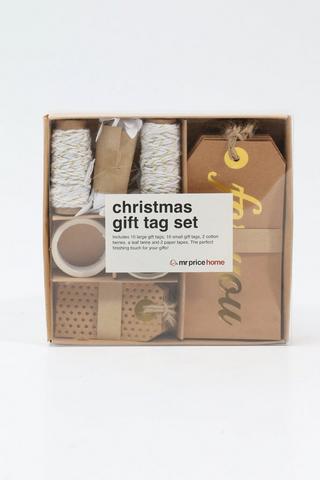 Christmas Metallic Gift Tag Set