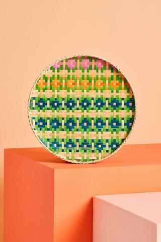Colab Faatimah Mohamed Luke Woven Tray