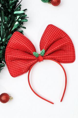 Bow Novelty Head Band, 20cm
