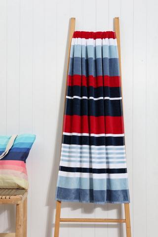 Stripe Classic Cotton  Jacquard Beach Towel, 85x160cm