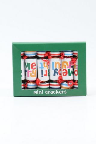 6 Pack Mini Festive Crackers