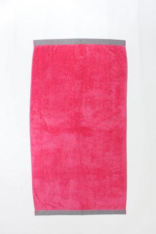 Reversible Jacquard Beach Towel, 85x160cm