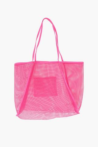 Netted Beach Bag