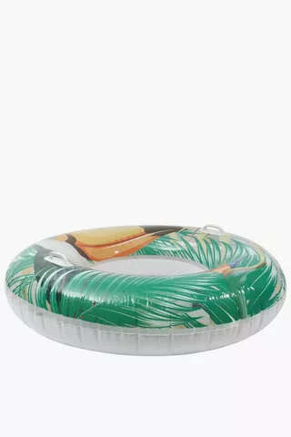 Tropical Swim Ring Tucan Pool Inflatable, 20x30cm