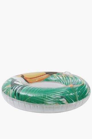 Tropical Swim Ring Toucan Pool Inflatable, 20x30cm