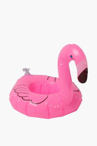 Pool Inflatable Drinks Holder Flamingo, 40x40x40cm