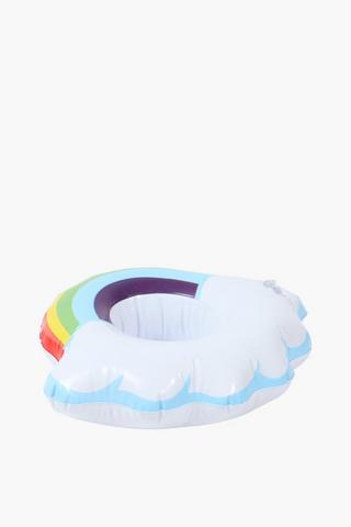 Pool Inflatable Drink Holder Rainbow, 40x40x35cm