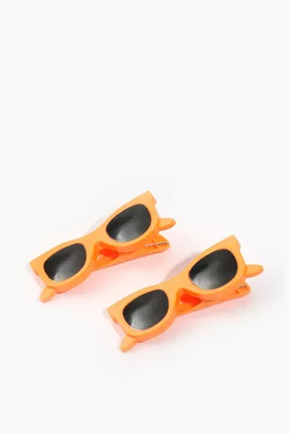 2 Pack Beach Towel Glasses Clips