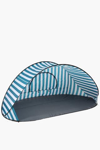 Pop Up Stripe Beach Tent,220x100x120cm