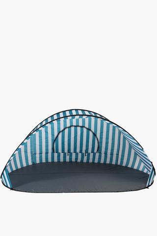 Pop Up Stripe Beach Tent,220x100x120cm