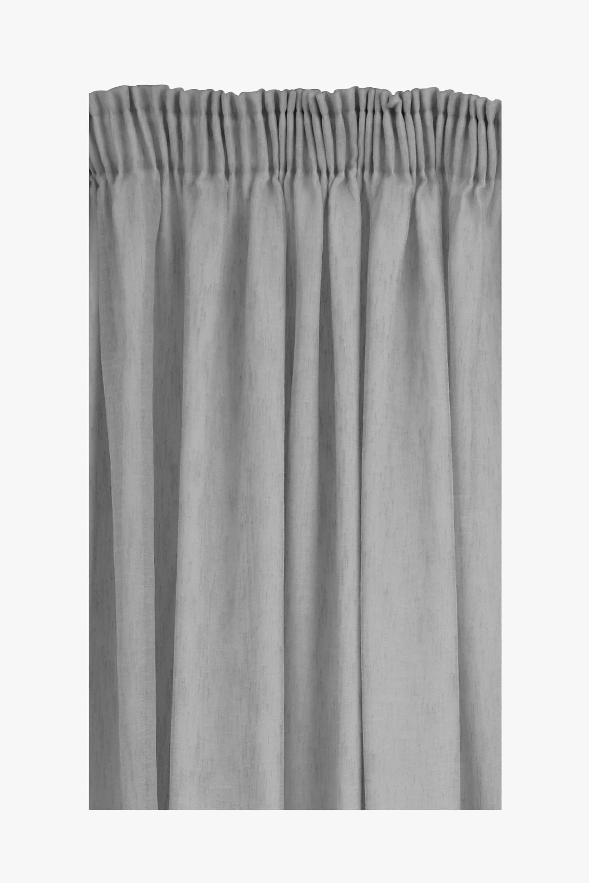 Slub Taped Sheer Curtain, 230x218cm