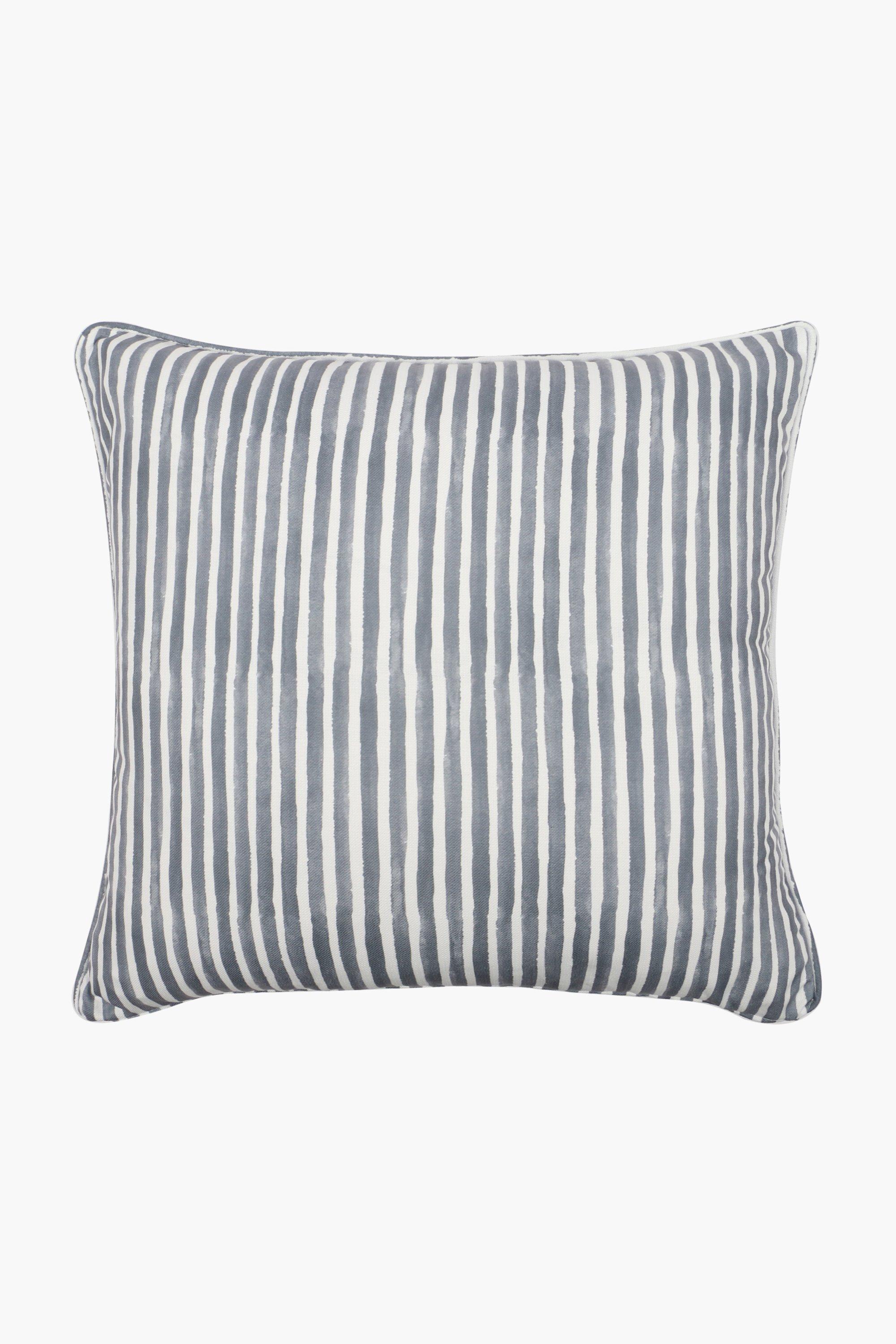 Printed Patio Stripe Scatter Cushion, 60x60cm