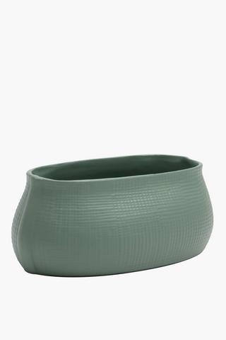 Geo Herb Planter, 14x29cm