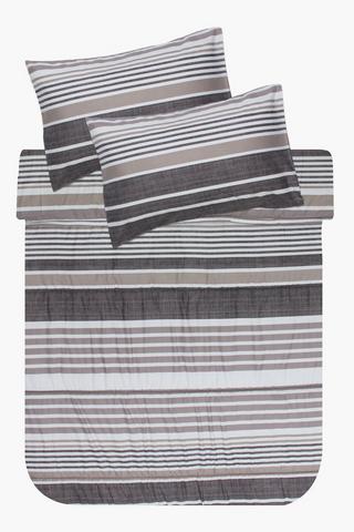 Soft Touch Classic Stripe Comforter Set