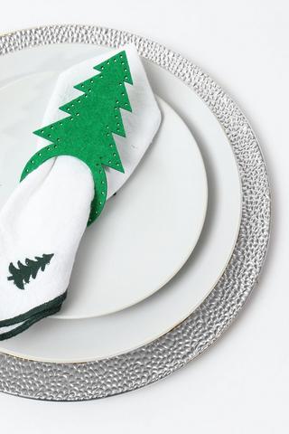 Metallic Festive Underplate