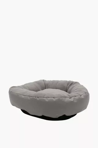 Round Fleece Pet Bed, 65cm