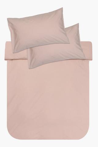 Premium Cotton 200 Thread Count Percale Duvet Cover Set