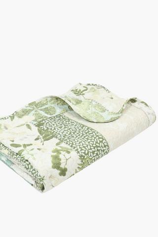 Soft Touch Botanic Patchwork Quilt