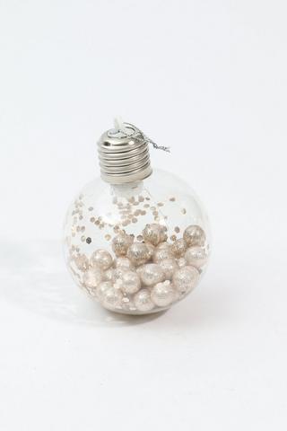Pom Pom Light Up Bauble