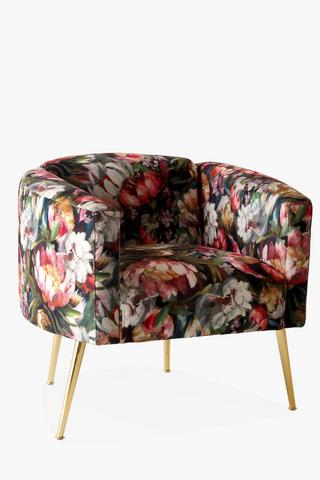 Camilla Floral Tub Chair