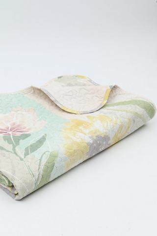 Soft Touch Botanic Patchwork Quilt, 200x220cm