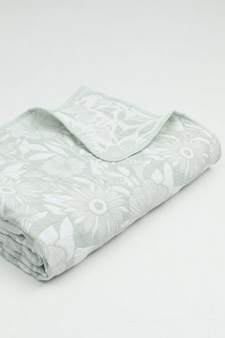 Polycotton Jacquard Sunflower Quilt