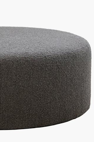 Regency Boucle Ottoman