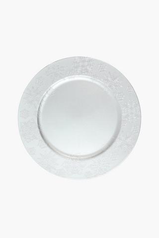 Metallic Festive Underplate
