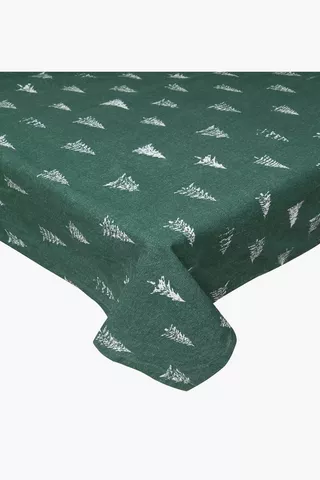 Festive Tree Tablecloth, 135x230cm