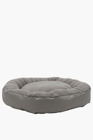 Round Fleece Pet Bed, 85cm