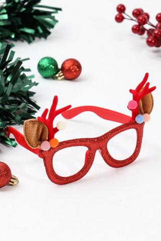 Reindeer Novelty Glasses