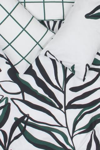 Premium Cotton Plettenberg Leaf Duvet Cover Set