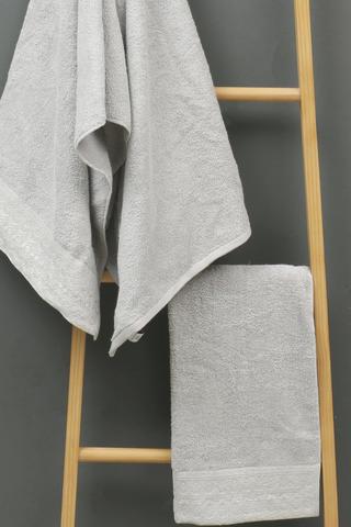 Glitter Baroque Border Hand Towel