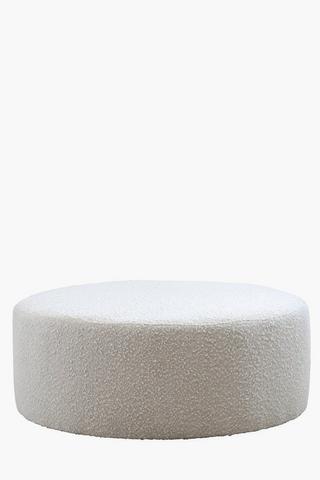 Regency Boucle Ottoman