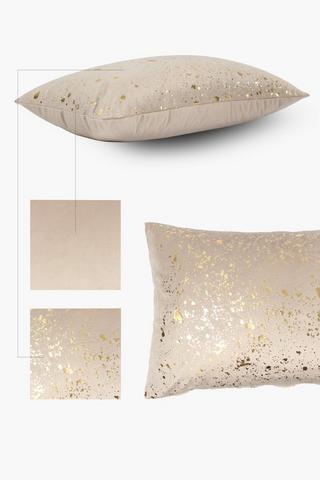 Velvet Speckle Scatter Cushion, 40x60cm