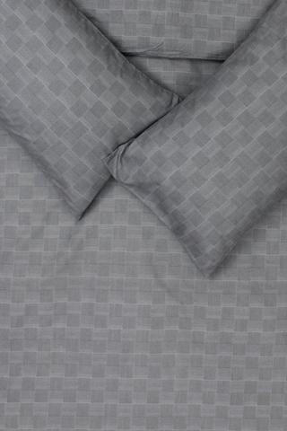 Premium Cotton Check Duvet Cover Set