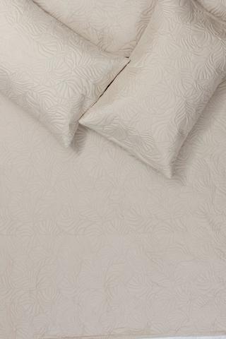 3 Piece Soft Touch Plain Embossed Quilt
