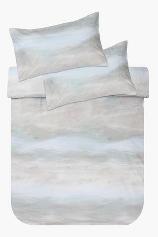 Premium Cotton Woven Abstract Duvet Cover Set