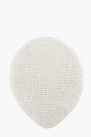 Micro Chenille Bobble Lid Cover