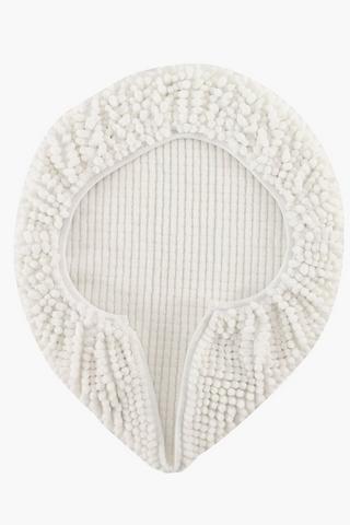 Micro Chenille Bobble Lid Cover