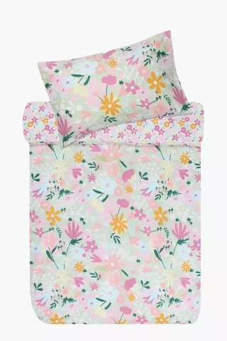 Soft Touch Hannah Florals Reversible Duvet Cover Set
